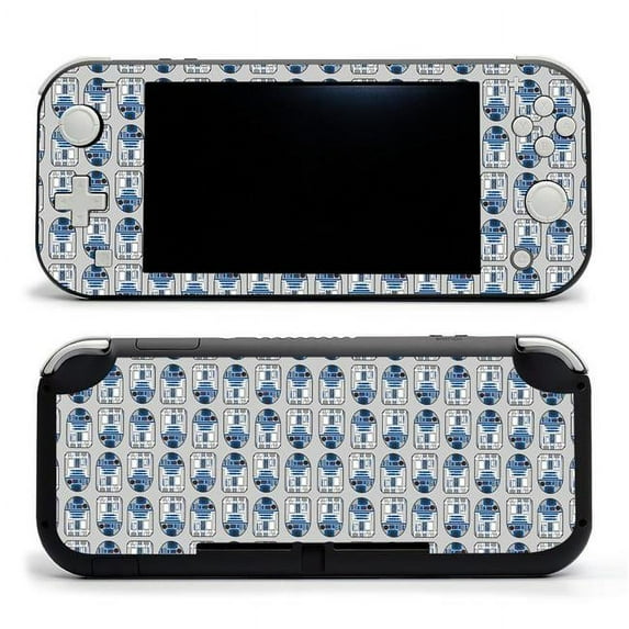 MightySkins NISWILIT-Galaxy Bots Skin Compatible with Nintendo Switch Lite - Galaxy Bots