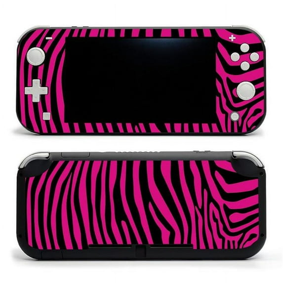 MightySkins NISWILIT-Pink Zebra Skin Compatible with Nintendo Switch Lite - Pink Zebra