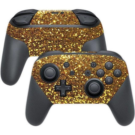 MightySkins NISWPCOI-Gold Dazzle Skin for Nintendo Switch Pro Controller - Gold Dazzle