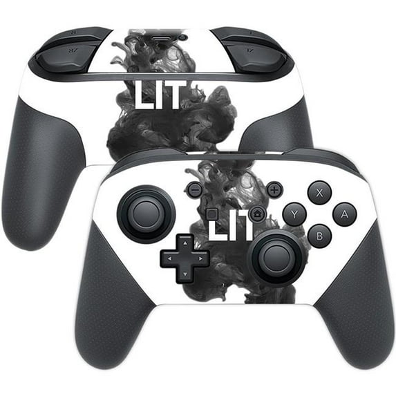 MightySkins NISWPCOI-Lit Skin Decal Wrap for Nintendo Switch Pro Controller - Lit