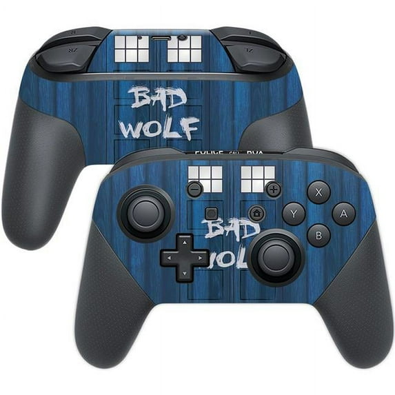 MightySkins NISWPCOI-Time Lord Box Skin for Nintendo Switch Pro Controller - Time Lord Box