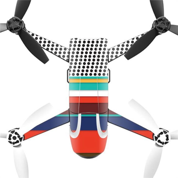 MightySkins PABEBOP2-2New Color Skin Decal Wrap for Parrot Bebop 2 Quadcopter Drone - New Color