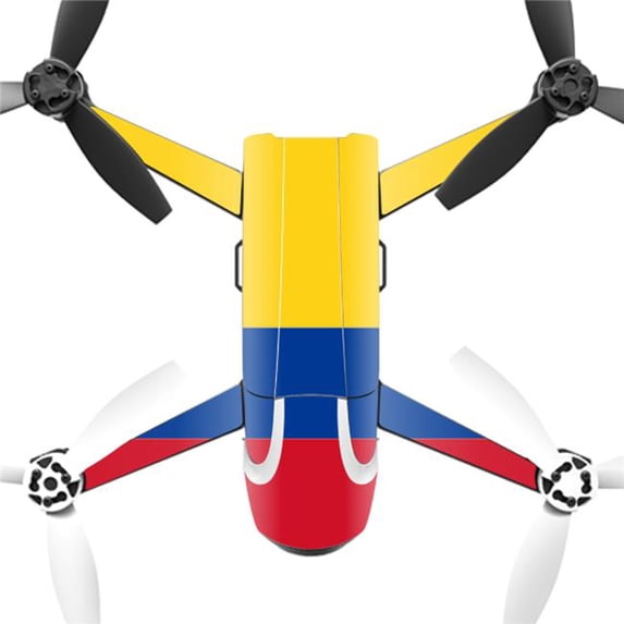 MightySkins PABEBOP2-Colombian Flag Skin Decal Wrap for Parrot Bebop 2 Quadcopter Drone - Colombian Flag