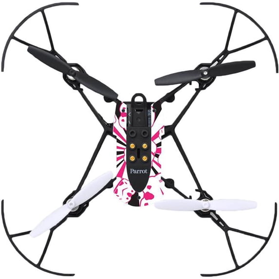 MightySkins PAMAM-Pink Trooper Storm Skin for Parrot Mambo Drone Quadcopter Wrap Cover Sticker - Pink Trooper Storm