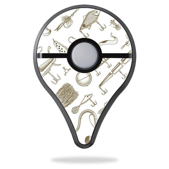 MightySkins POGOPLUS-Retro Lures Skin Decal Wrap for Pokemon Go Plus - Retro Lures