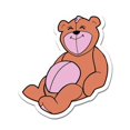 thumbnail image 1 of MightySkins RD-24-99927 Bear 24 in. Peel & Stick Wall Art - Removable Cute Stylish Funny Cartoon Dorm Room Decor Sticker Vinyl Wall Decals, 1 of 4