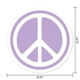 thumbnail image 1 of MightySkins RD-24-99974 24 in. Peace Sign Peel & Stick Wall Art, 1 of 3