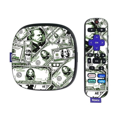 MightySkins ROUL4K20-Phat Cash Skin Compatible with Roku Ultra HDR 4K Streaming Media Player 2020 of Skin - Phat Cash