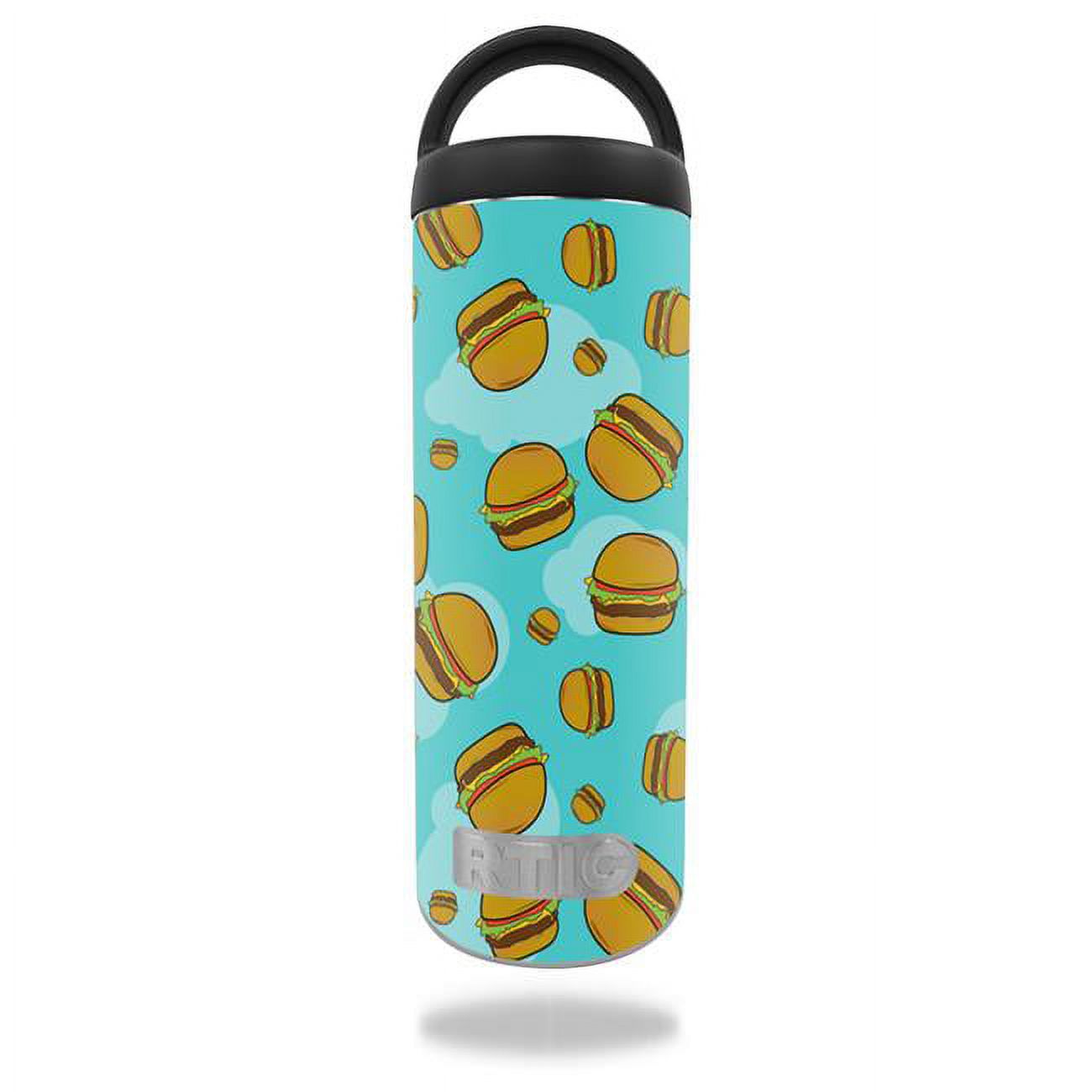 MightySkins RTBOT18-Burger Heaven Skin for RTIC 18 oz Bottle 2016 Wrap ...