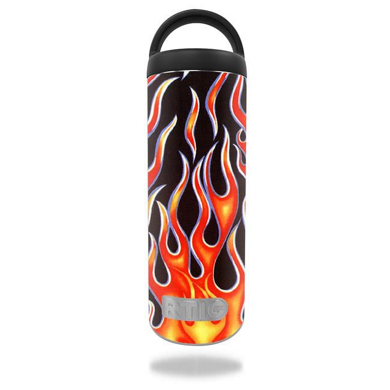 MightySkins RTBOT18-Hot Flames Skin for RTIC 18 oz Bottle 2016 Wrap ...