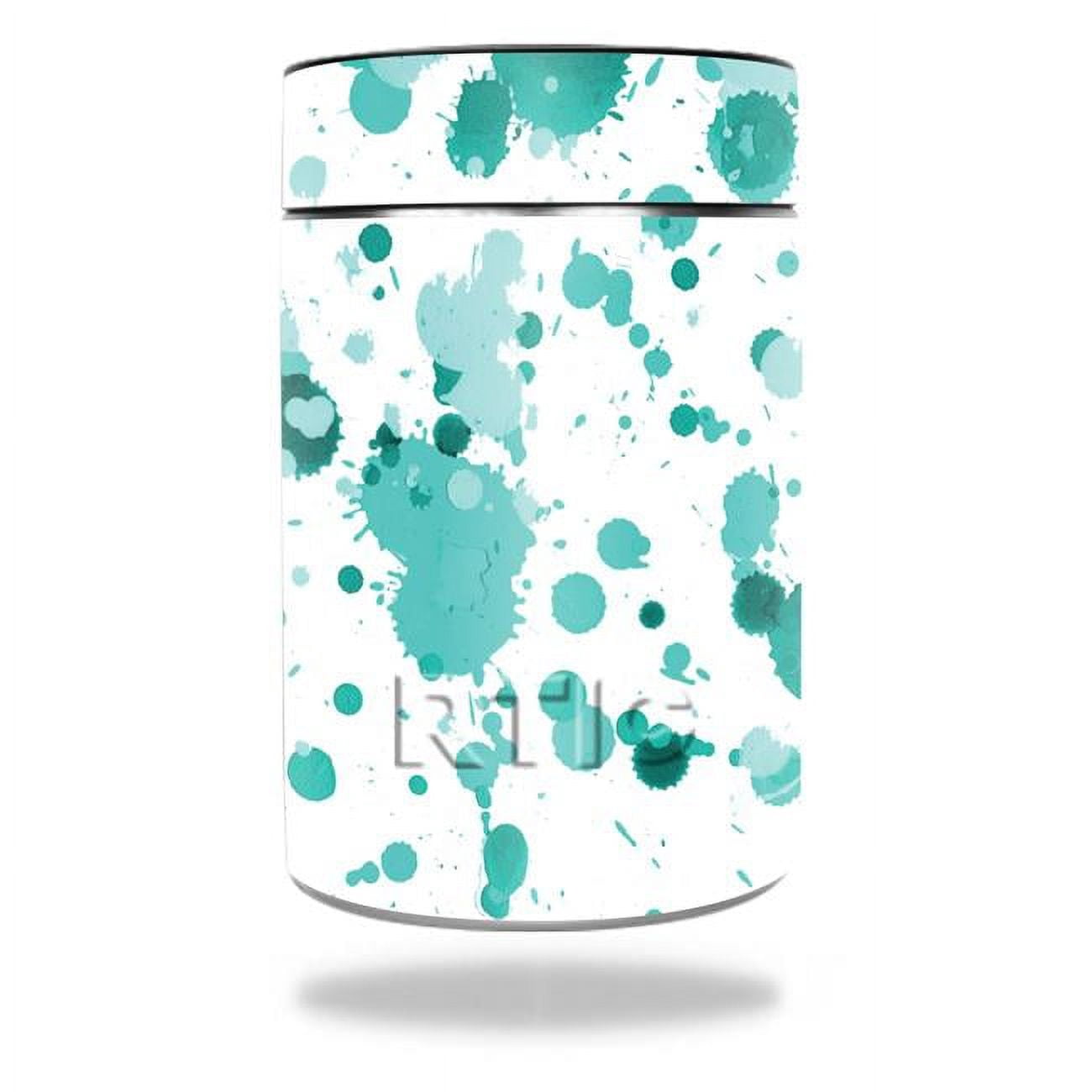 MightySkins RTCAN-Teal Splatter Skin for RTIC Can 2016 Wrap Cover ...