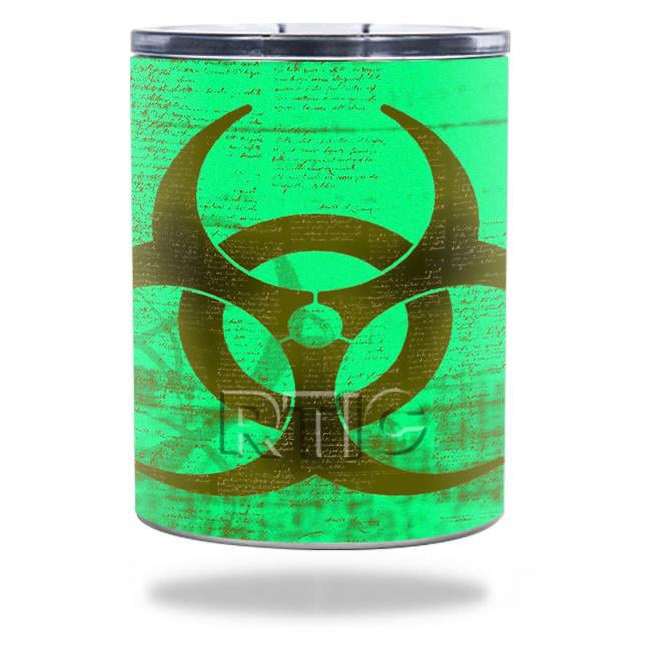 MightySkins RTLOW10-Biohazard Skin for RTIC Lowball 10 oz 2016 Wrap ...