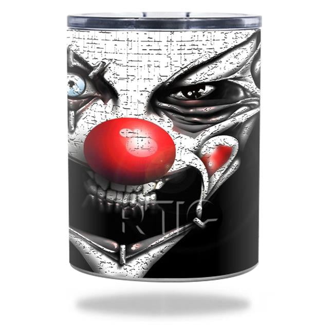 MightySkins RTLOW10-Evil Clown Skin for RTIC Lowball 10 oz 2016 Wrap ...
