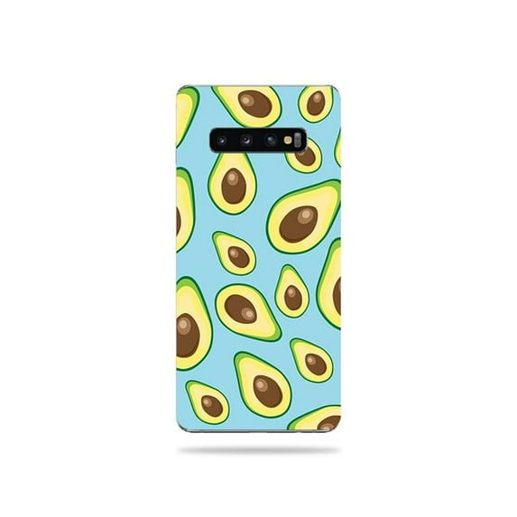 MightySkins SAGS10-Blue Avocados Skin for Samsung Galaxy S10 - Blue Avocados