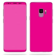 MightySkins SAGS9-Solid Hot Pink Skin for Samsung S9 - Solid Hot Pink