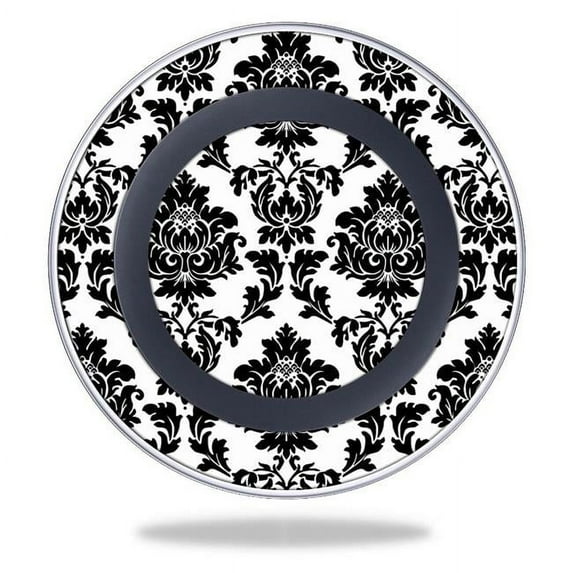 MightySkins SAWICHAR-Vintage Damask Skin for Samsung Wireless Charging Pad Wrap Cover Sticker - Vintage Damask