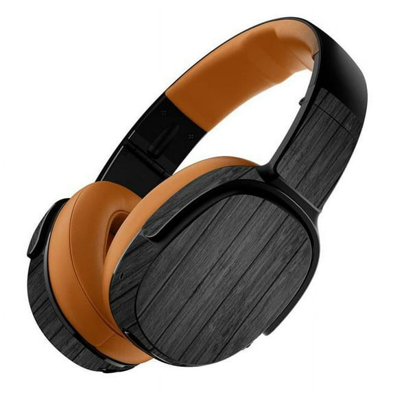MightySkins SKCR360-Black Wood Skin for Crusher 360 Wireless Headphones - Black Wood