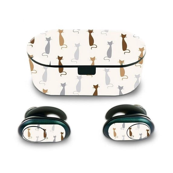 MightySkins SKPU-Cat Lady Skin for Push Wireless Earbuds - Cat Lady