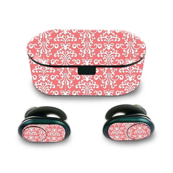 MightySkins SKPU-Coral Damask Skin for Push Wireless Earbuds - Coral Damask