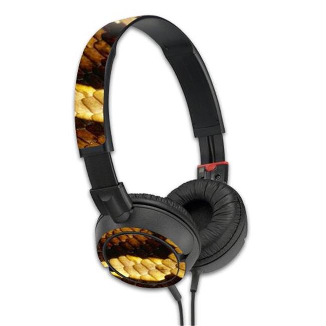 MightySkins SOMZX100-Python Skin for Sony MDR ZX100 Headphones Sticker ...