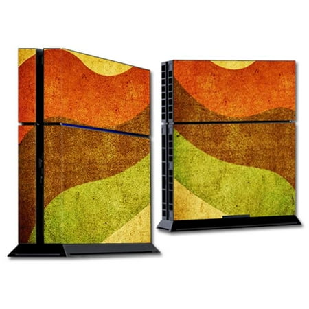 MightySkins SOPS4-Retro Stripes Skin for Sony Playstation 4 PS4 Console Wrap Sticker - Retro Stripes