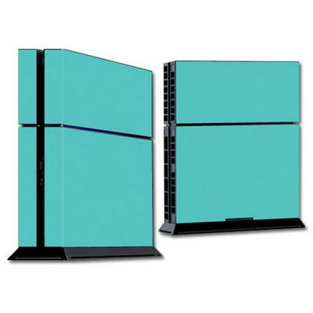 MightySkins SOPS4-Solid Turquoise Skin Compatible with Sony PS4 Console - Solid Turquoise