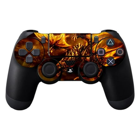 MightySkins SOPS4CO-Golden Dragon Skin Decal Wrap for DualShock PS4 Controller - Golden Dragon