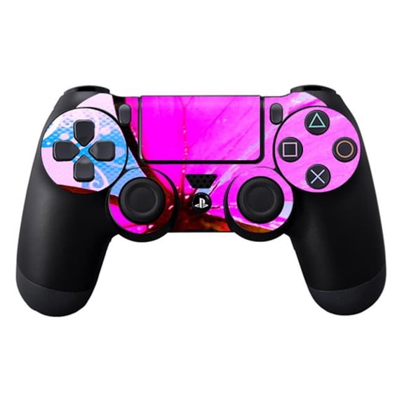 MightySkins SOPS4CO-Pink Butterfly Skin Decal Wrap for Sony PlayStation DualShock 4 Controller - Pink Butterfly