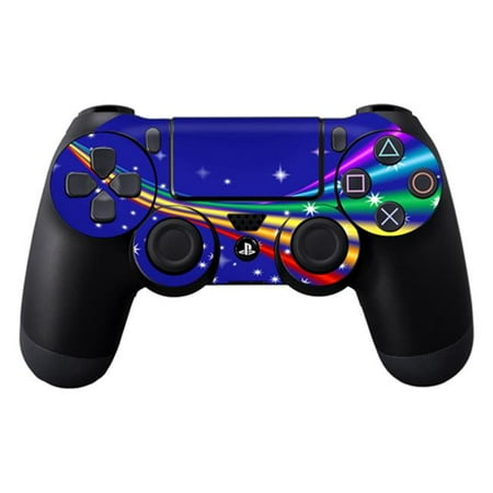 MightySkins SOPS4CO-Rainbow Twist Skin Decal Wrap for Sony Playstation Dualshock 4 Controller - Rainbow Twist