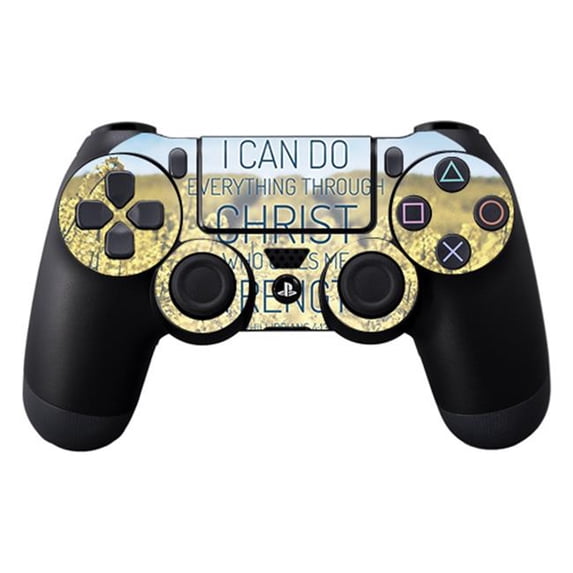 MightySkins SOPS4CO-Through Christ Skin Decal Wrap for Sony Playstation Dualshock PS4 Controller - Through Christ