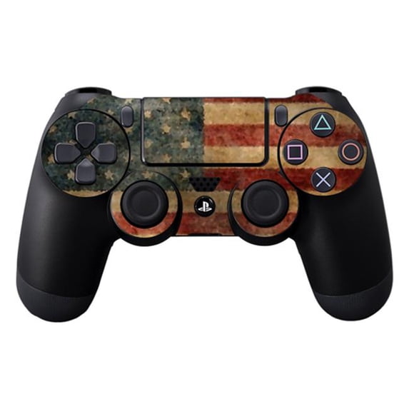 MightySkins SOPS4CO-Vintage Flag Skin Decal Wrap for Sony Playstation Dualshock 4 Controller - Vintage Flag