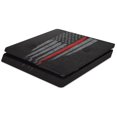 thumbnail image 1 of MightySkins SOPS4SL-Thin Red Line Skin Compatible with Sony PS4 Slim Console - Thin Red Line, 1 of 4