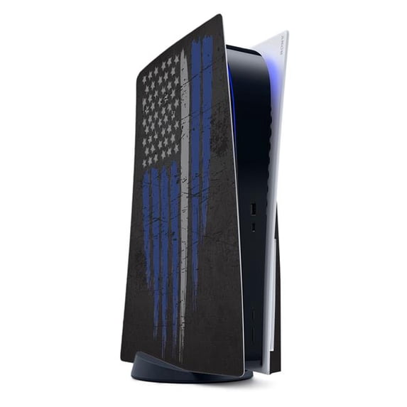 MightySkins SOPS5-Thin White Line Skin for PS5 & Playstation 5 - Thin White Line