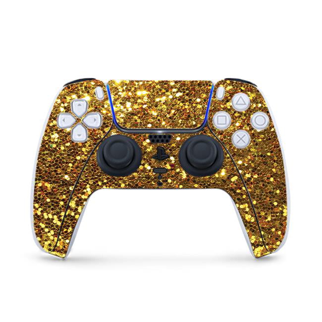 MightySkins SOPS5CON-Gold Dazzle Skin for PS5 & Playstation 5