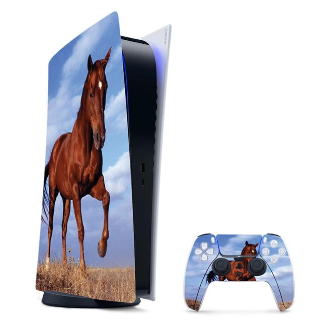 MightySkins SOPS5DGCMB-Horse Skin for PS5 & Playstation 5 Digital Edition  Bundle - Horse 