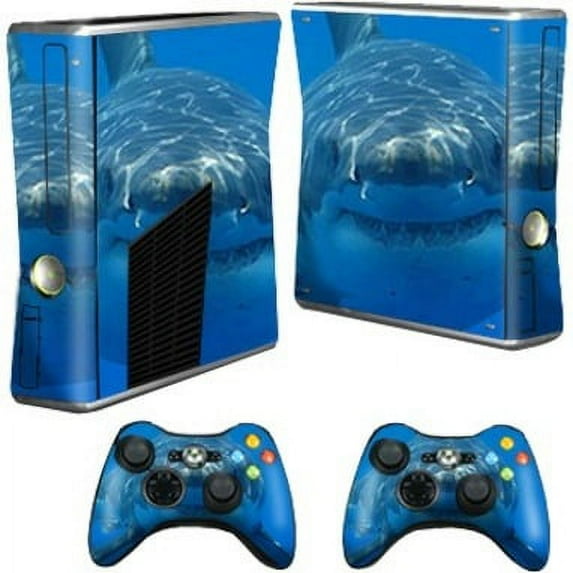 MightySkins Shark, Microsoft Xbox 360 S Slim System