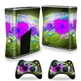 thumbnail image 1 of MightySkins XBOX360S-Flower Neon Skin Decal Wrap Cover for Xbox 360 S Slim Plus 2 Controllers - Flower Neon, 1 of 2