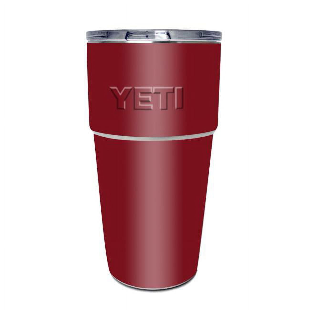 Skin for Yeti Rambler 20 oz Tumbler - Solid State Black by Solid Colors