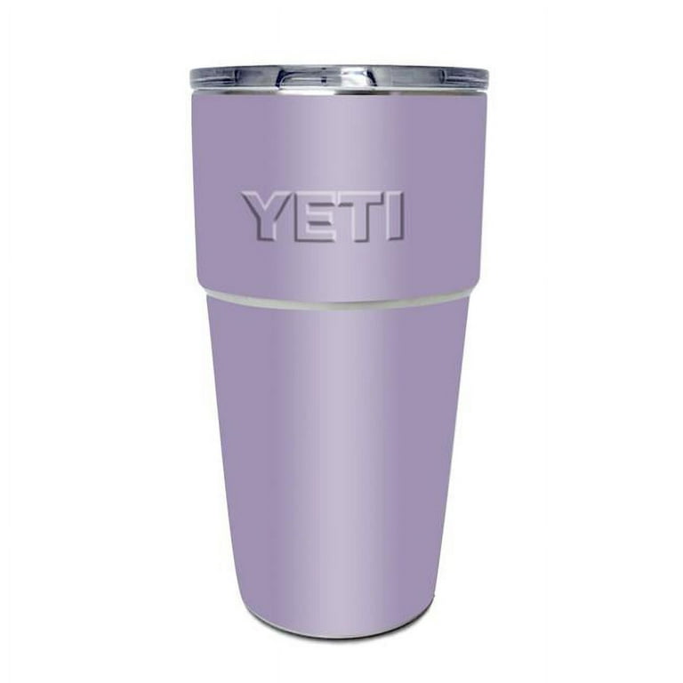 MightySkins YEPINT16SI-Solid Lavender Skin for Yeti Rambler 16 oz Stackable  Cup - Solid Lavender 