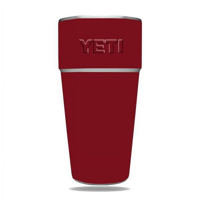 MightySkins YERAM26SI-Solid Burgundy Skin for Yeti Rambler 26 oz