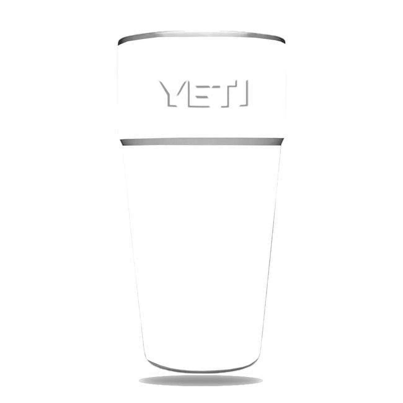 Skin for Yeti Rambler 64 oz Bottle - Solid State White by Solid