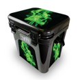thumbnail image 1 of MightySkins YEROAD24-Green Flames Skin for Yeti Roadie 24 Hard Cooler - Green Flames, 1 of 3