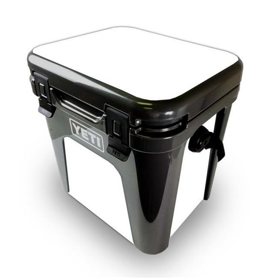 MightySkins YEROAD24-Solid White Skin for Yeti Roadie 24 Hard Cooler - Solid White