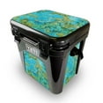 thumbnail image 1 of MightySkins YEROAD24-Teal Marble Skin for Yeti Roadie 24 Hard Cooler - Teal Marble, 1 of 3