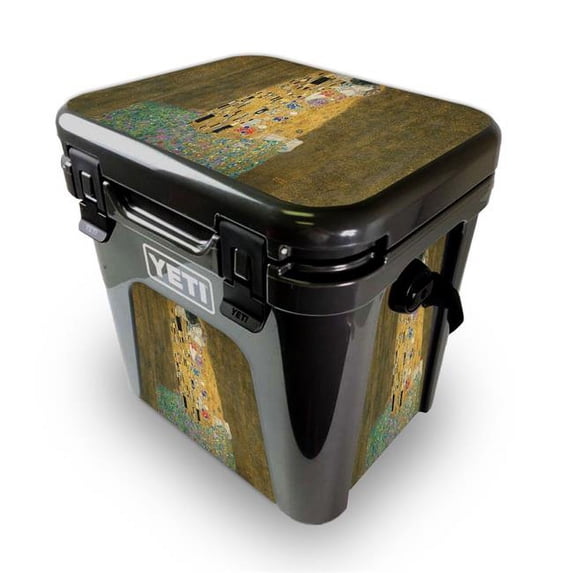 MightySkins YEROAD24-The Kiss Skin for Yeti Roadie 24 Hard Cooler - the Kiss