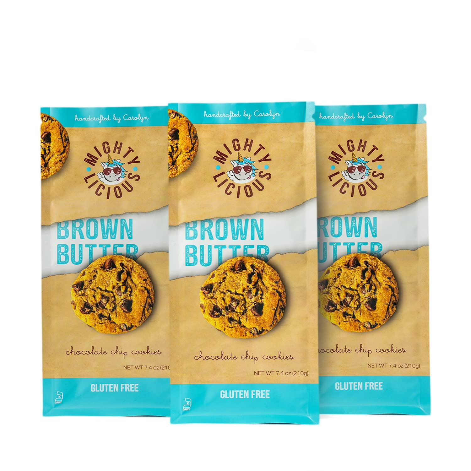 Mightylicious Handcrafted Cookies Soft & Chewy Gluten Free