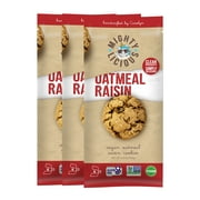 Mightylicious – Handcrafted Cookies | Soft & Chewy | Gluten Free Flour Blend | non-GMO | Kosher | Vegan | Better for You Snack | Allergen Friendly | Spicy Oatmeal Raisin - 6.5 Oz (3 Pack)