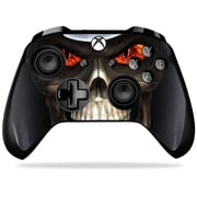 Skin Decal Wrap Compatible With Microsoft Xbox One X Controller Evil Reaper