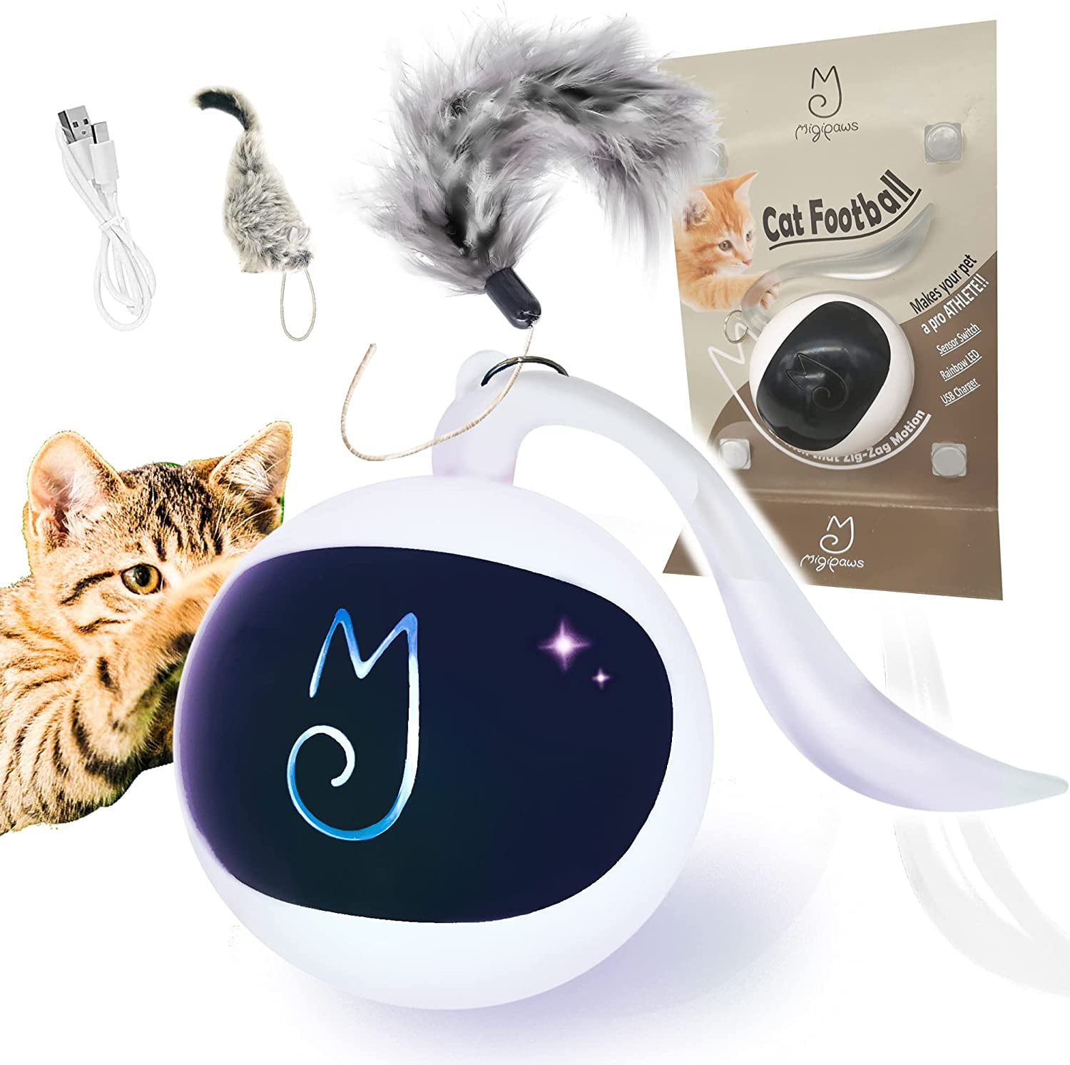 Migipaws Cat Toy Interactive Automatic
