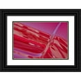 thumbnail image 1 of Miglavs, Janis 24x17 Black Ornate Wood Framed with Double Matting Museum Art Print Titled - Detail of a classic red American car in Vieja-old Habana-Havana-Cuba, 1 of 4
